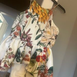 Cameo Multicolor Floral Top - a must look - quality statement Anthropologie